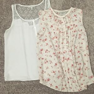 Lauren Conrad Sleeveless M Blouse Bundle